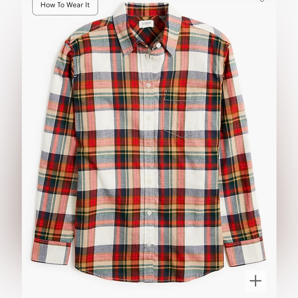 JCrew flannel